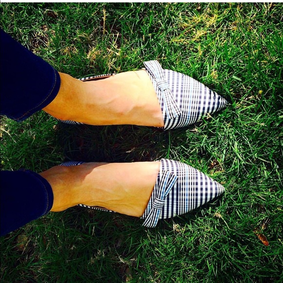 J. Crew Shoes - JCrew Plaid Flats